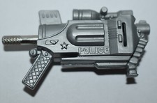 Vintage 1988 Hasbro Cops N Crooks Longarm Cop Police Cap Machine Gun Weapon Toy