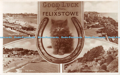 R311178 Viel Glück von Felixstowe The Beach The Bay Hamilton Gardens Promenade a
