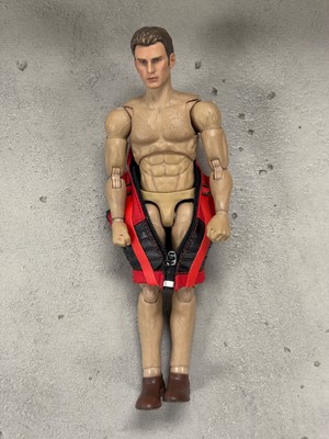1/12 Scale Red Leather Vest For Mezco One:12 Arsenal Action Figure (Vest Only, No Figure Included)
