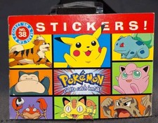 Vintage Pokemon Sticker Book Stickers of Original 150 American Greetings