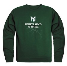 Portland State University Vikings PSU Basketball Crewneck Sweatshirt Sweater