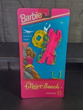 BARBIE Glitter Beach Fashions Doll Clothing 1992 vintage MIP Mint In Pkg 7779