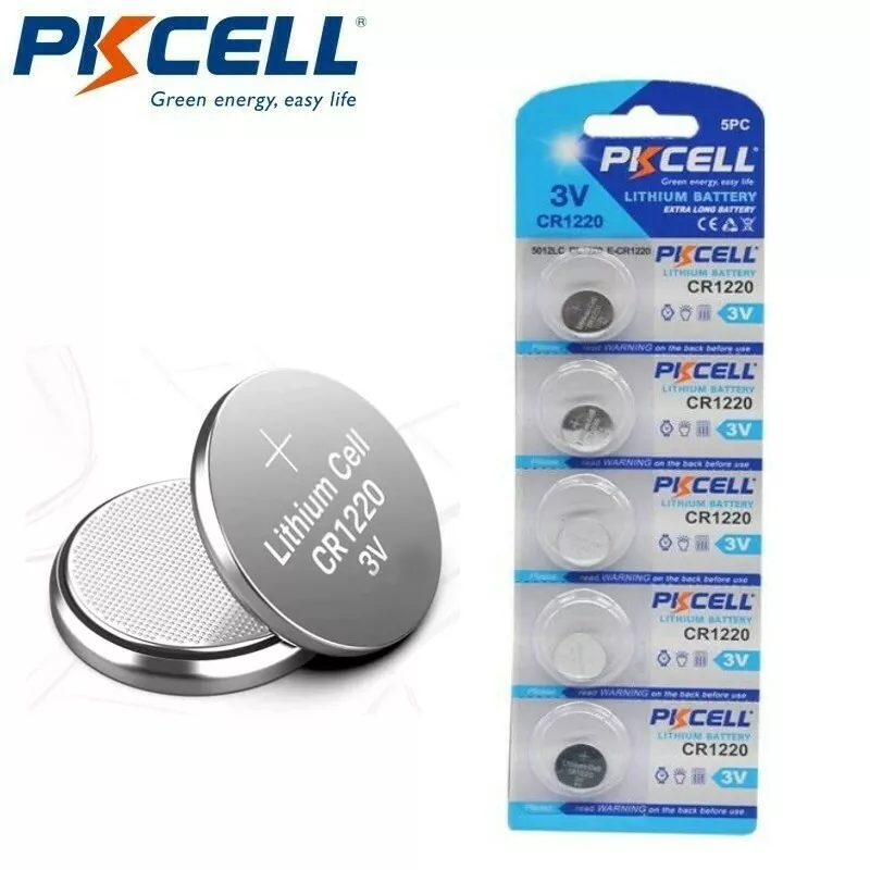 CR1220 Coin Cell Lithium Battery