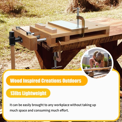 New ListingWorkbench Desktop Woodworking Vise Portable Smart Vice &Superior Clamping Wood