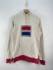 Vintage Hysteric Glamour Hoodie Pullover Box Logo Size L Colour Beige