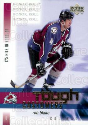 2001-02 UD Honor Roll Tough Customers #2 Rob Blake