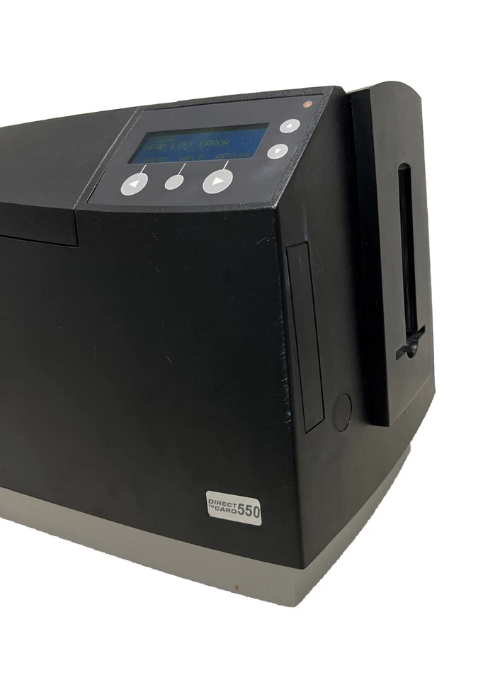Fargo Direct to Card 550 Thermal USB ID Card Printer X001500 DTC Parts/Repair A - Image 2 of 4