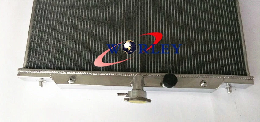 Radiador e ventilador de alumínio 56 mm para Nissan X-Trail T31 2,5L gasolina 2007-2013 - Imagem 4 de 4