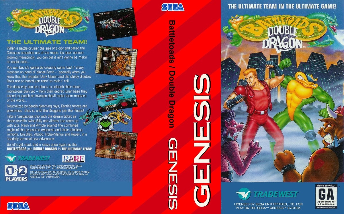 Battletoads / Double Dragon【genesis中古北米版 Battletoads / Double Dragon【genesis中古北米版 Amazon.com