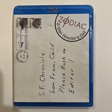 Zodiac Blu-ray, 2 Disc Robert Downey Jr. Mark Ruffalo Jake Gyllenhaal
