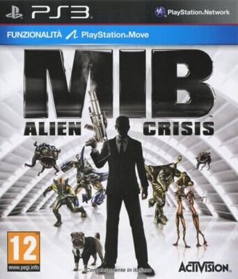 MIB Alien Crisis PS3 Playstation Game - Men In Black - New & Factory Sealed