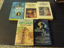 5Vintage  Romance Novels Check Lising for Additional info ID:77988