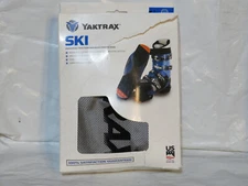 YAKTRAX SKI BOOT PROTECTION + TRACTION XL ROCKER SOLE OUTDOOR CARRY BAG NEW NIB