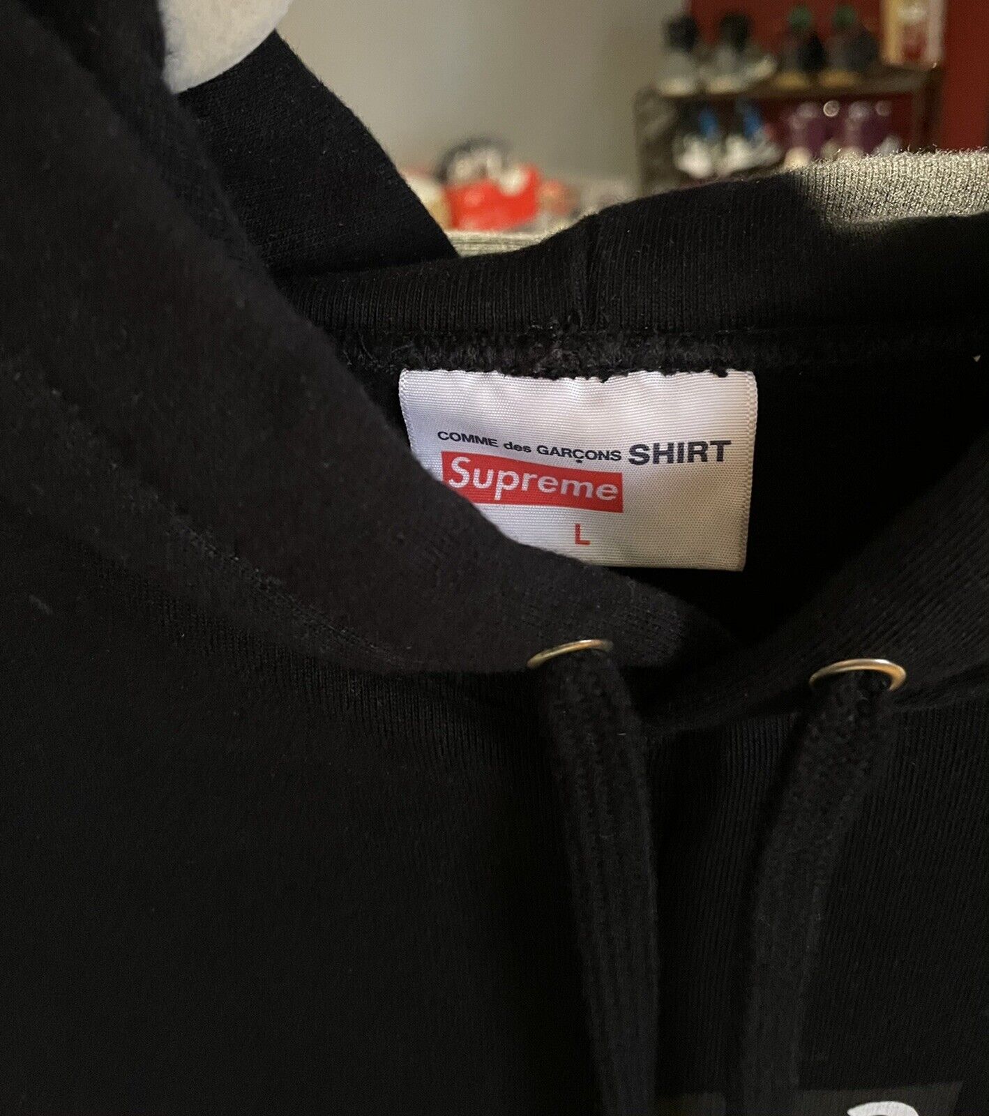 Supreme - Supreme X Comme Des Garçons Box Logo Hoodie