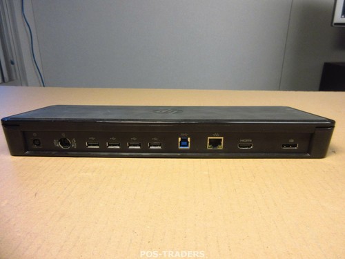 HP E6D70AA Universal Port Replicator 3.0 USB 736735-001 742302-001 - INCL PLUGS - Afbeelding 4 van 5