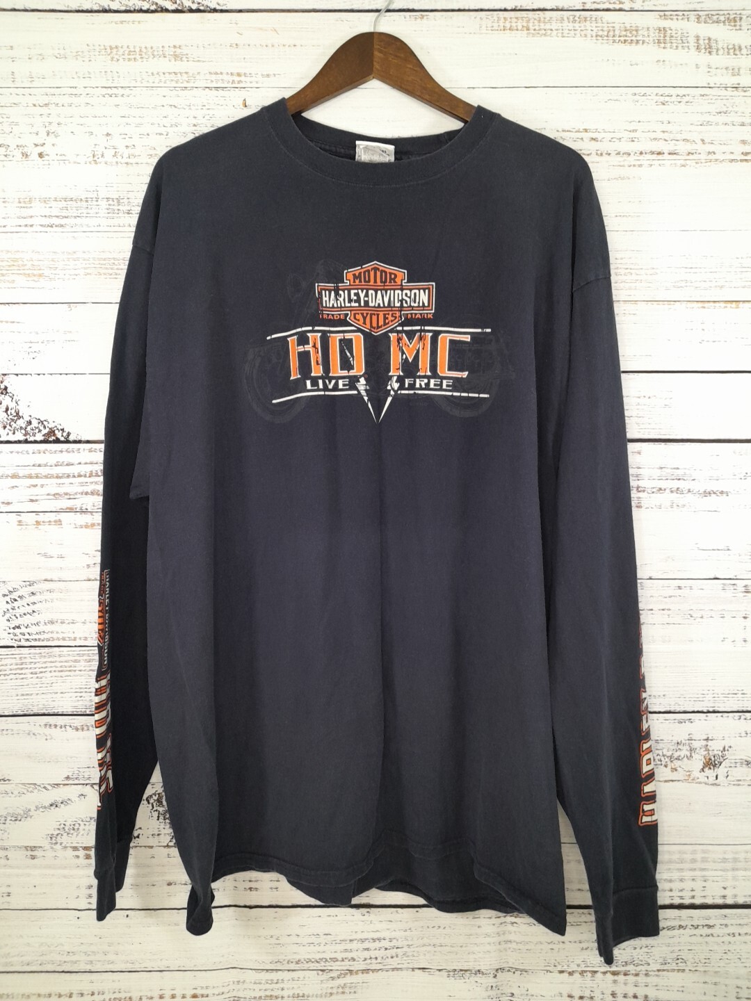 HARLEY DAVIDSON XXL SHIRT LONG SLEEVE T SHIRT