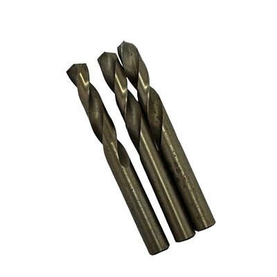 Lot of 3 Twist Drills Union Butterfield 5/16'' HSCO Made in USA