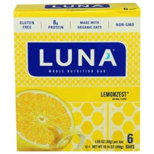 Luna Organic Lemon Zest Whole Nutrition Bar