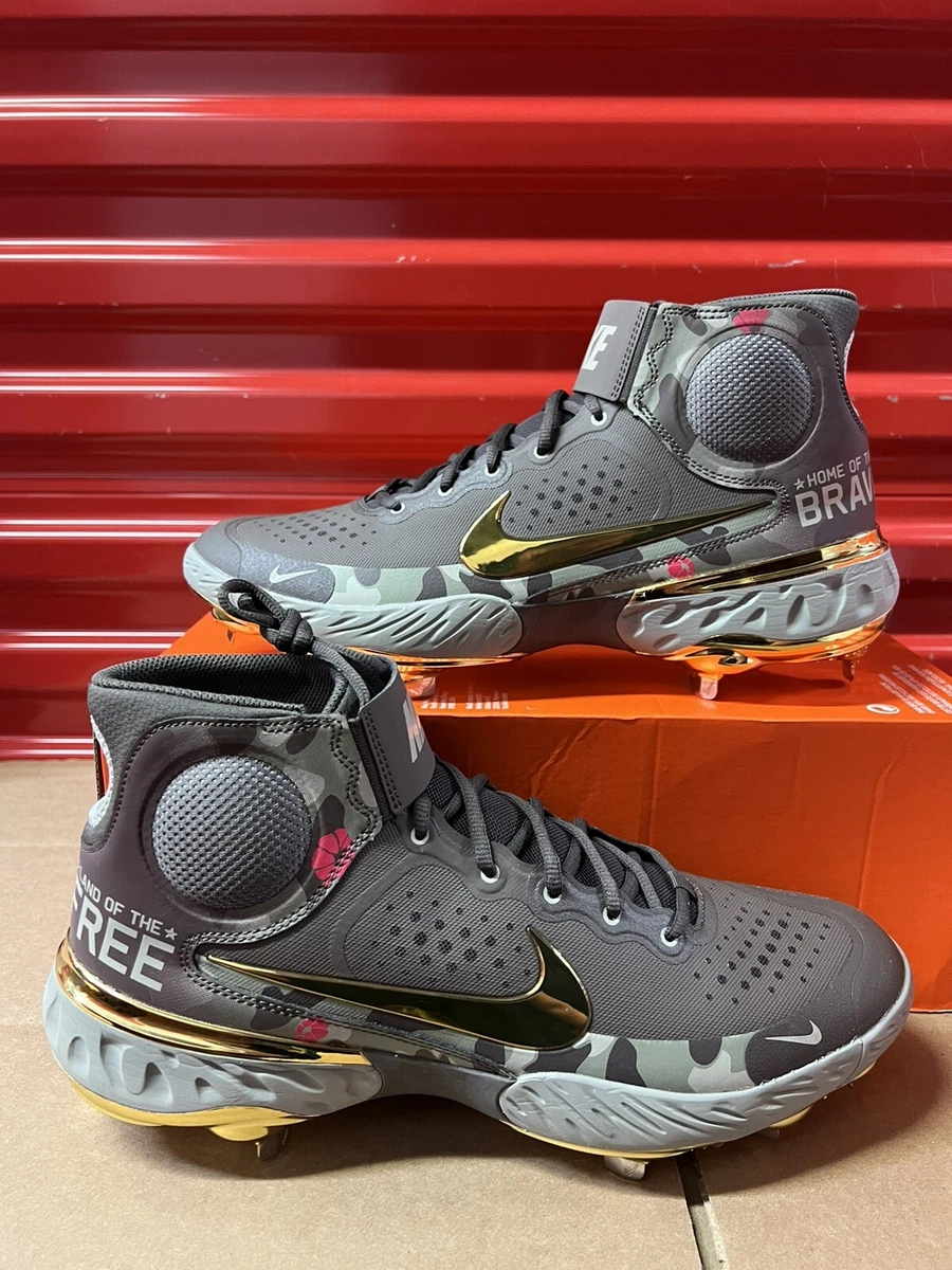 新品未使用Nike Alpha Huarache 3 スパイク オーダーメイド Nike Alpha Huarache Elite 3 Mid Green for Sale | Authenticity