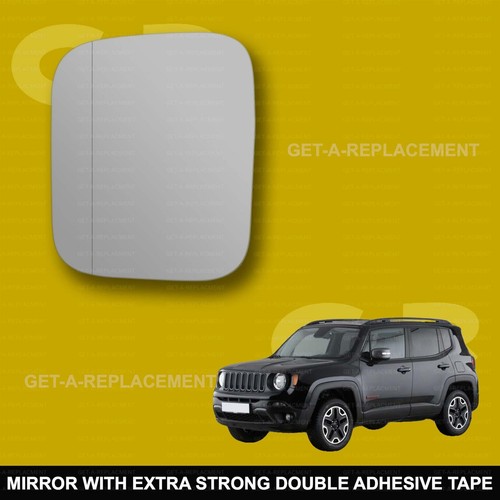 For Jeep Renegade wing mirror glass 1523 Left Passenger side with