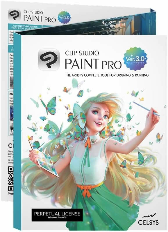 【新品未使用】CLIP STUDIO PAINT PRO Amazon.com: CLIP STUDIO PAINT PRO - New | 12 Months License