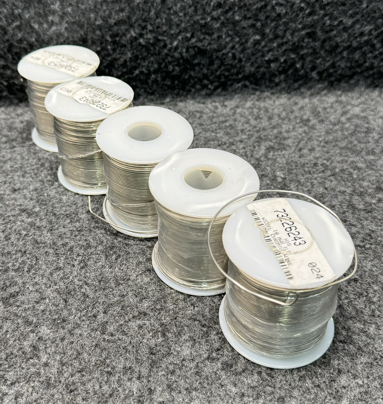 18 Gage Nickel Chromium Resistance Wire 0.0403 Inch Diameter 1000ft Made In USA