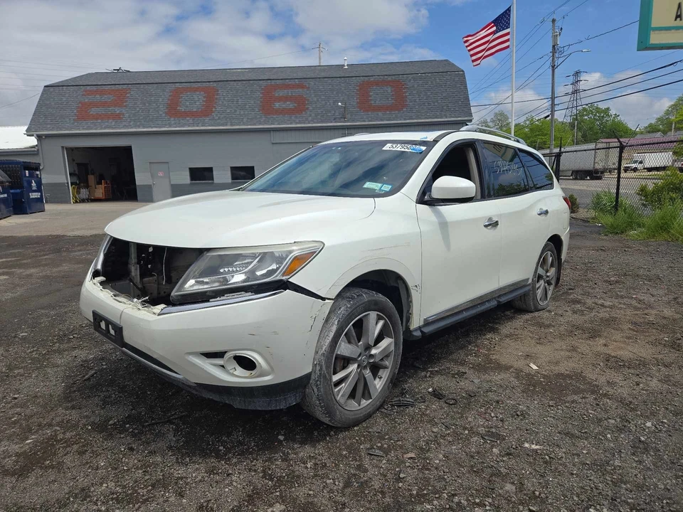 Б/у центральный двигатель вентилятора ОВК подходит: центральная консоль Nissan Pathfinder 2015 года выпуска - Изображение 2 из 4