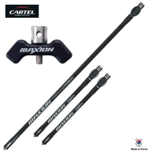 Cartel Archery Maxion Carbon 30" & 12" Stabilizers/V-Bar Kit / Made in Korea