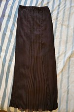 Image of Womens NWT The Kooples Pleated Chiffon Skirt S RRP 195Euros