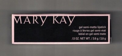 MARY KAY Gel Semi-Matte Lipstick - POPPY PLEASE .13 oz | NIB Full Size