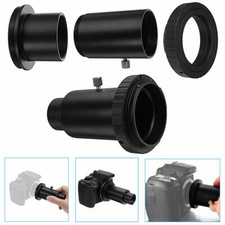 Telescope Camera Mount Adapter 1.25" inch Extension Tube T Ring for Canon EOS