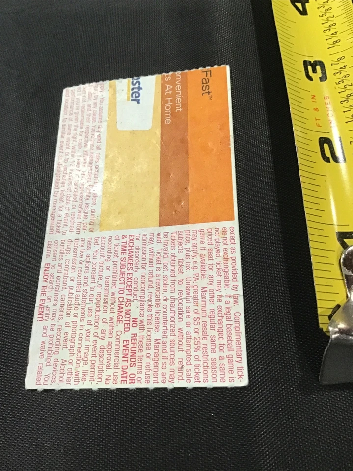 2008 Dec 29 Last Comic Standing Live Tour Clearwater Florida Ticket - Image 4 of 4