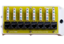 Legrand - Onq Cat 6 Network Interface Module, Wifi Module with 8 Ports, Network 