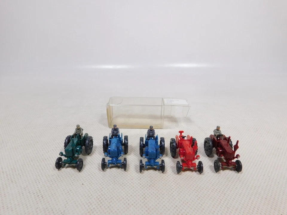 Bulldog Trattore Lanz 1:87 H0 5X Mint Ecc Box #EG963-0,5 - Immagine 4 di 4