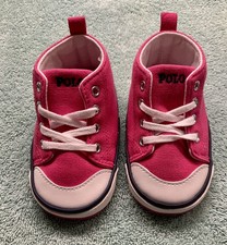 Polo Ralph Lauren Canvas Infant Shoes - Pink Size 4