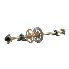 44in Go Kart Rear Live Axle Kit with 530 Sprocket Brake Rotor for ATV UTV