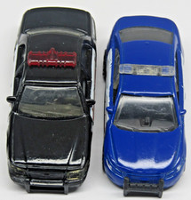 Matchbox Ford Sheriff Police Cars Lot of 2 Black 2006 Crown Victoria & Blue 2010