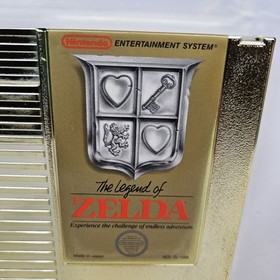 ⚔️The Legend of Zelda⚔️ [VERY GOOD] (Nintendo NES, 1987) Gold Cart +LOOSE+ ✔️