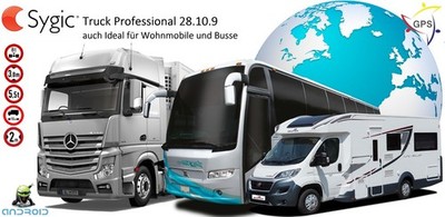 Sygic TRUCK Profi 28.10.9 - für LKW & Busse - Europa & Weltweit  für Android