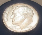 1953 S Rosy Choice/ Gem BU Dime  90% Silver  Blast White Original Luster # 618