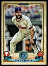 2019 Topps Gypsy Queen Jake Arrieta Philadelphia Phillies #31