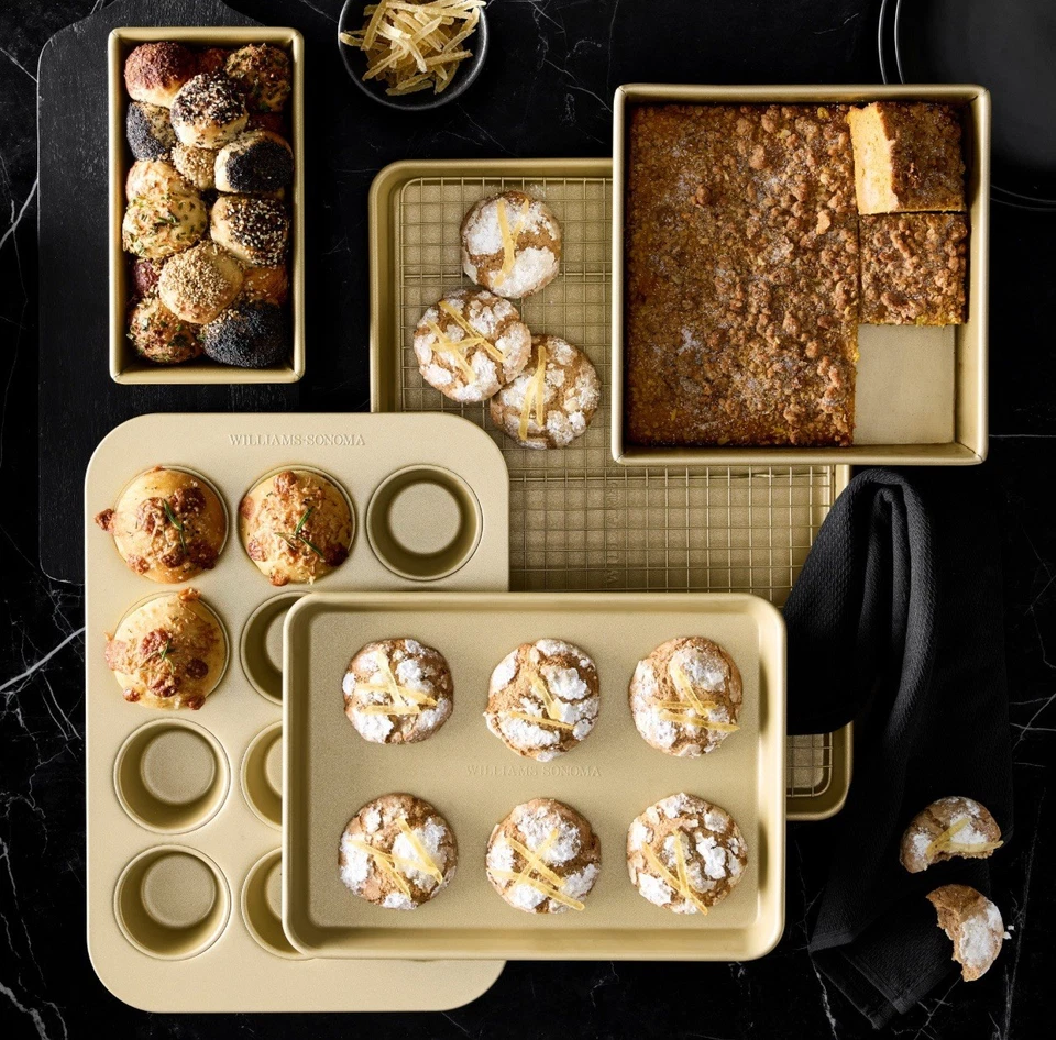 Premium Goldtouch Pro Nonstick Bakeware Set 6 Piece Heavy-Duty Baking Essentials - Image 4 of 4