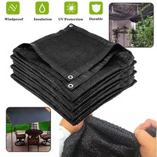 60 UV Sunblock Shade Cloth Garden Plant Cover Greenhouse Outdoor with Grommets
