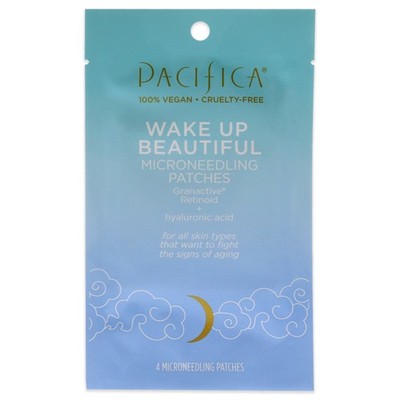 3 Pack Wake Up Beautiful Microneedling Patches by Pacifica for Unisex - 4 Pc