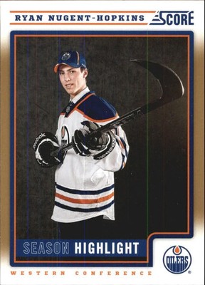 12 13 SCORE GOLD RUSH RYAN NUGENT HOPKINS #1