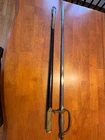 Original Ames M1840 Musician's Sword with Scabbard Dated 1847