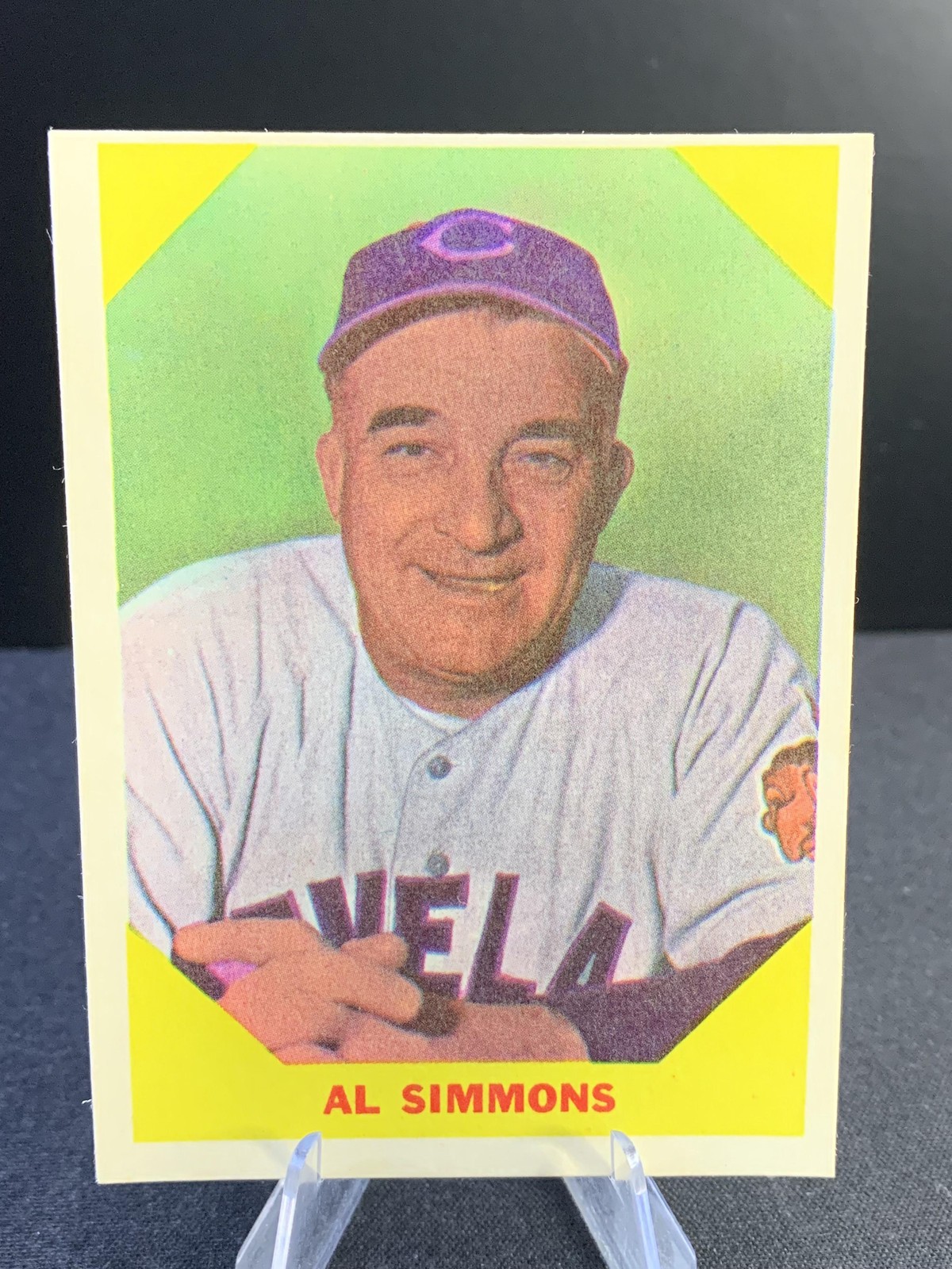 Al Simmons #32 Baseball Cards 1960 Fleer trading card — raw and PSA graded price guide