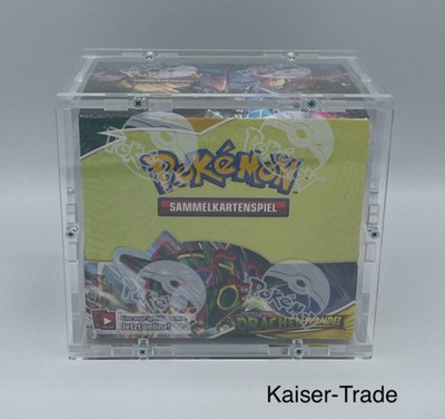 Pokemon Sword & Shield Dragon Change 36 Display incl. Acrylic Case NEW & Original Packaging