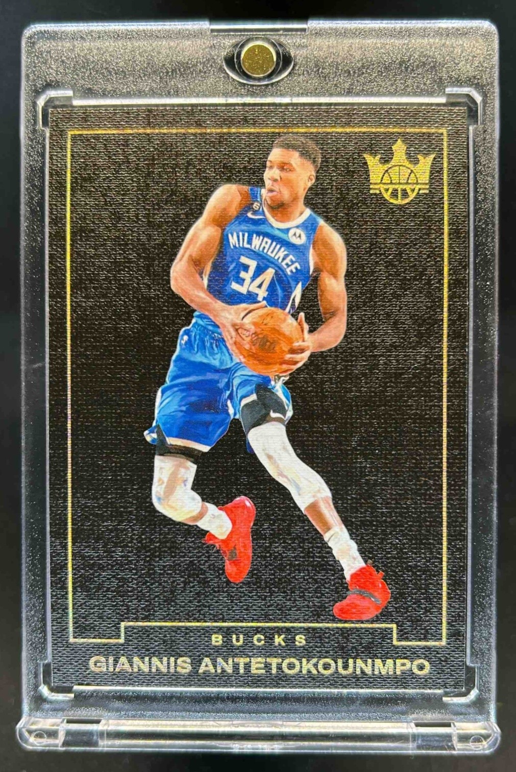2023-24 Panini Court Kings Giannis Antetokounmpo Blank Slate SP #7 Bucks