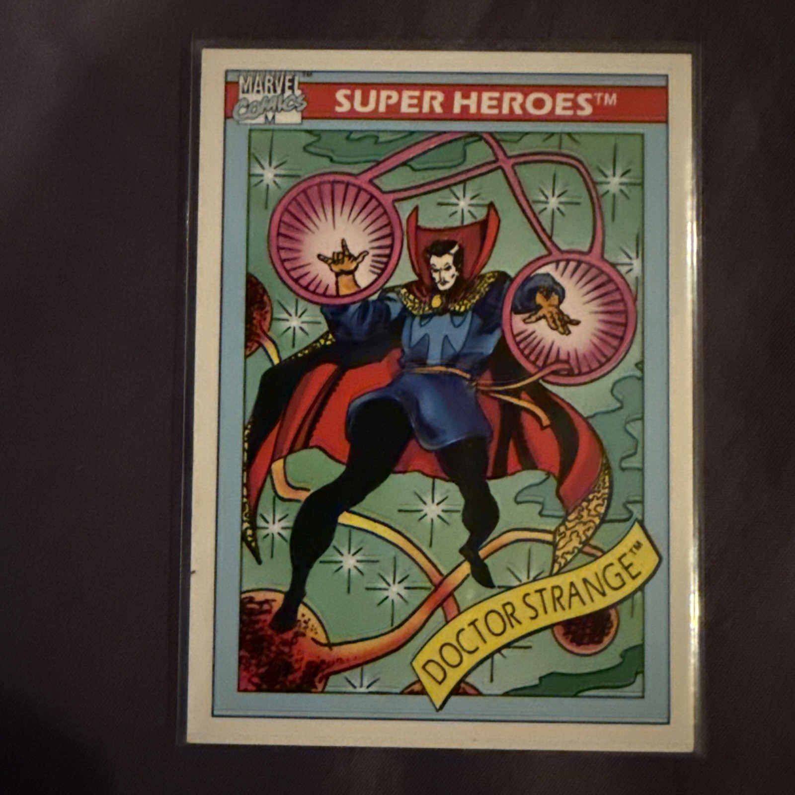 1990 Impel Marvel Universe #34 Doctor Strange